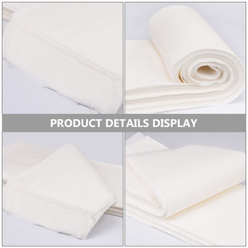 FOMIYES 100 Sheets Disposable Bathroom Foot Towels Non- woven Manicure