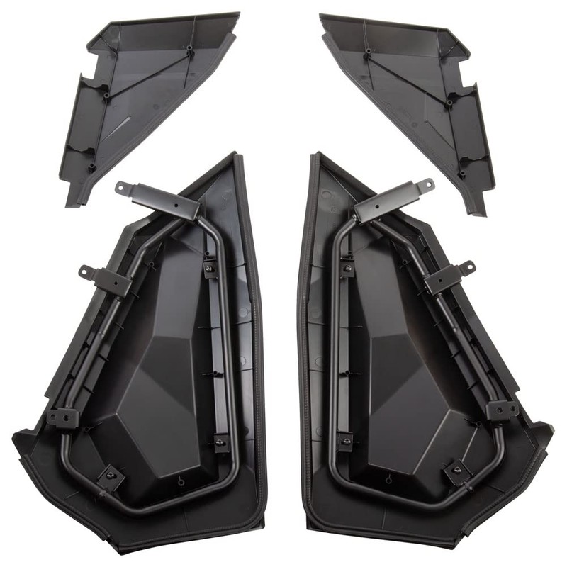 TUSK Plastic Lower Door Inserts Black Durable UTV Side Protection