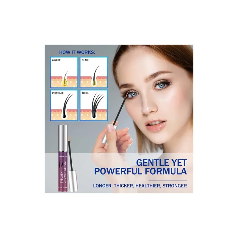 Suero Para Pestañas Y Cejas Fortalecedor Estimula Crecimient