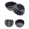 iplusmile 12pcs Non Stick Carbon Steel Mini Tart Molds for