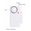 Wireless Door Sensor Alarm, Vibration Warning Burglar Alarm Anti Lost