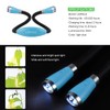 LEDGLE Neck Reading Light Rechargeable Neck Flashlights for Knitting, 4