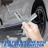 Dunnet Tools 1/4 Inch Air Line Fitting Coupling 1/4 Bsp