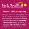 Really Good Stuff Standard Privacy Shields Set of 12, Blue,