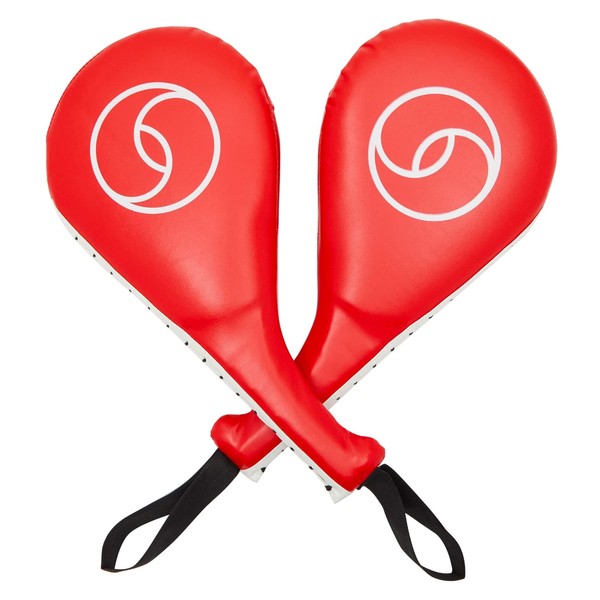 Juvale Taekwondo Kick Pad - Red, 15 x 2.5 x