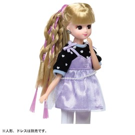 Takara Tomy Licca-chan Xterica-chan Accessory Set, Dress Up, Pretend Play, Toy, Ages 3 and Up