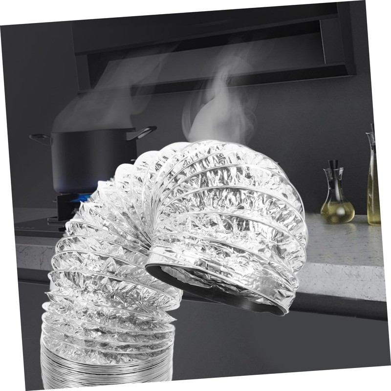 Gadpiparty Flexible Aluminum Foil Kitchen Vent Hose for Range Hood