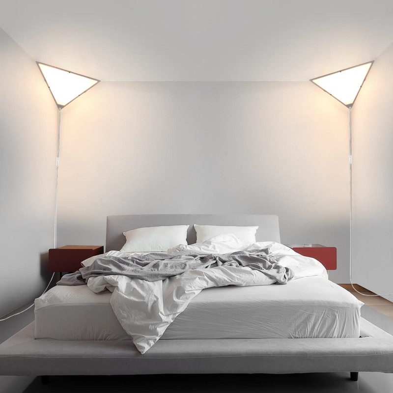 haultop Corner Light with Switch, Ceiling Corner Lights for Living