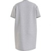Tommy Jeans Women Nightshirt Oversize Nightdress Stretch Cotton, Grey (Ice
