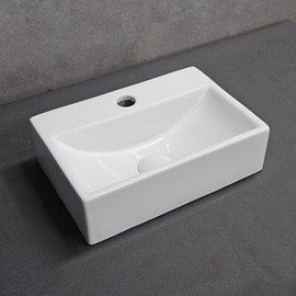 Mini washbasin bathroom wall-mounted square washbasin H32 washbasin