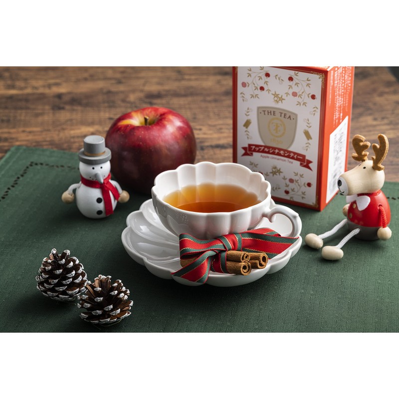 TYAZEN 020126 Apple Cinnamon Tea, Domestic Processing, 2 Boxes, 12