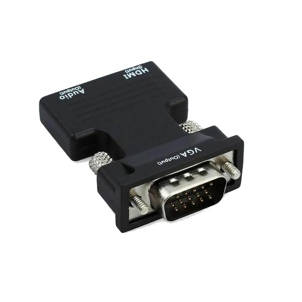 Mr.Gadget's Solutions HDMI to VGA Male Adapter Converter with Audio