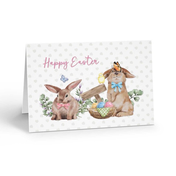Stonehouse Collection | Sweet Easter Bunny Card Packs| 12 Count,