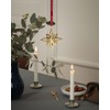 Georg Jensen - Gold Plated Star and Moon Ornament 2024