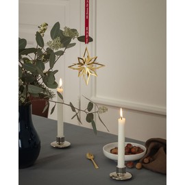 Georg Jensen - Gold Plated Star and Moon Ornament 2024