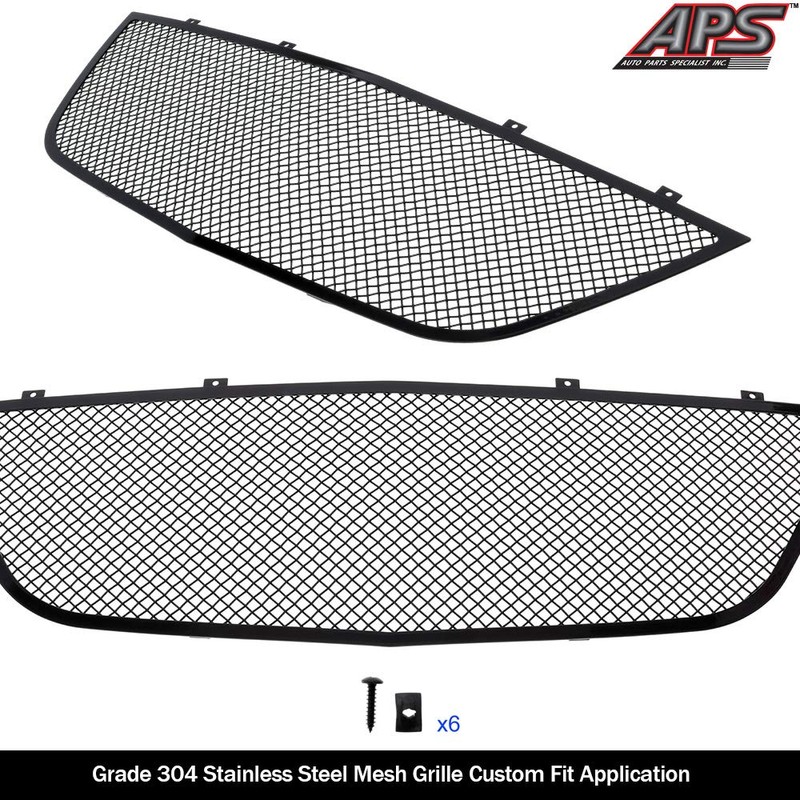 APS Compatible with 2011-2014 Chrysler 200 Upper Stainless Steel Black