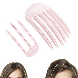 Branbox-2 pinzas para dar volumen al cabello para flequillo esponjoso, peine fácil de dar volumen a la corona para mujeres, pinzas para el cabello voluminizadoras, pinzas para levantar la raíz del cab