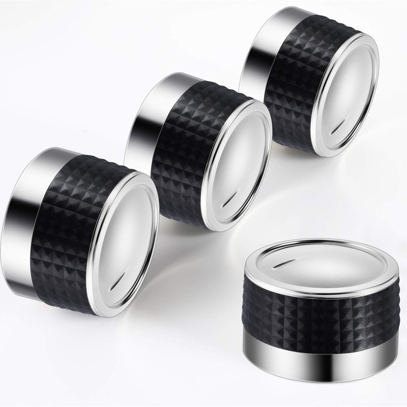 Mudder 4 Pieces Gas Grill Knob BBQ Control Knobs Replacement