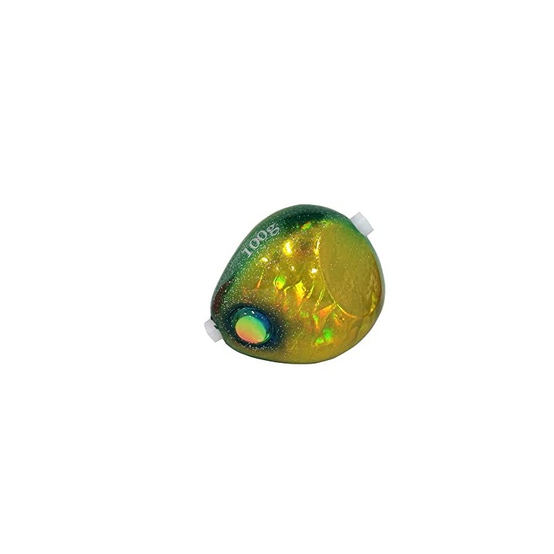 Alpha Tackle #03 Green Gold Crazy Tyrava Head 4.2 oz