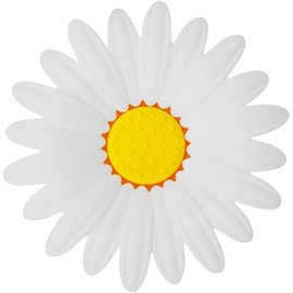 Creative Daisy and Lotus Flower Soap Dishes, Non-Slip Double Layer Soap Holder with Drainage, Stylish Bathroom and Kitchen Soap Tray for Bar Soaps, White Daisy Design, Storage Rack for Shower and Sink