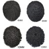 LYRICAL HAIR Afro Curl Toupee for Black Men 10X8 Full