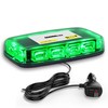 WINECO Green 72LED Roof Top Strobe Lights, High Visibility Emergency