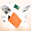 DOMISO 15.6 inch Laptop Sleeve with Accessory Bag Shockproof Waterproof