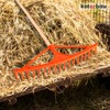 KOTARBAU® Leaf Rake Plastic without Handle 18 Prongs L: 64