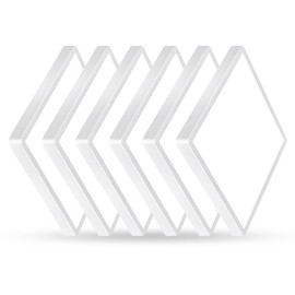 12 Inch 6PK Square LED Flush Mount Ceiling Light, 30W, 3000LM, 3000K/4000K/6000K CCT Selectable, LED Flat Panel Light Low Profile Ceiling Light Fitures for Hallway, Kitchen, Bedroom, Laundry Room