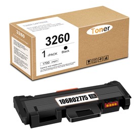 3260 106R02775 Toner Cartridge Replacement for Xerox WorkCentre 3215 3215NI 3225 3225DNI Phaser 3260 3260DI 3260DNI 3052 Printer Toner.(1Black)