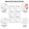 Self-Adhesive Door Handle Bumpers for Wall Protection – Transparent Soft
