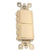Leviton 5641-T 15 Amp, 120/277 Volt, Decora Single-Pole / 3-Way