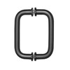 MCOCOD 6" Shower Door Handle, Double-Sided Pull Handle with Metal