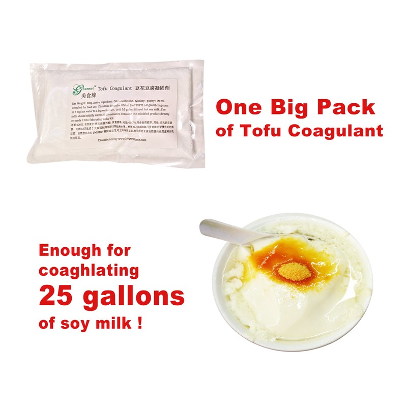 GJS Gourmet Tofu Coagulant - Perfect for Making Organic Tofu