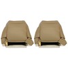 KUAFU 2PC Seat Top Cover Tan Compatible with 1996 1997