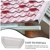 OSALADI Downspout Accessories Gutter Downspout End Cap Rain Gutter End