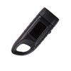 LED Portable Flashlight Multifunction Solar Charging Manual Power Generation Torch