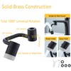 LikeHome 1080° Rotating Faucet Extender Aerator,Solid Brass Universal Splash Filter