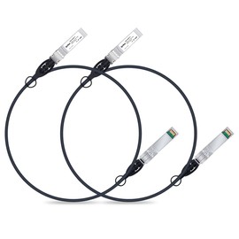 ipolex 10G SFP+ Copper Cable, SFP+ DAC, 10GBASE-CU Direct Attach Cable, 10Gb/s Passive Twinax Cable Compatible for Cisco, Ubiquiti, Meraki, Mikrotik, Intel and More. 1.5 Meter, 2-Pack