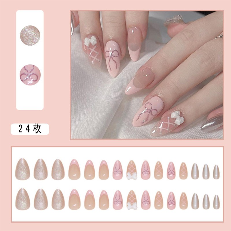XUZOO Nail Tip, Short and Long, Cute, Stylish, Popular, Simple,