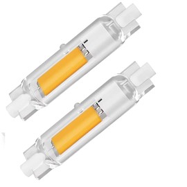 DafuDaGui R7S LED 78mm 20W dimmbar Warmweiß 3000K - Direkter 200W Halogenersatz, 2000LM CRI85, 360° flimmerfrei,90% sparsamer, 2er Pack