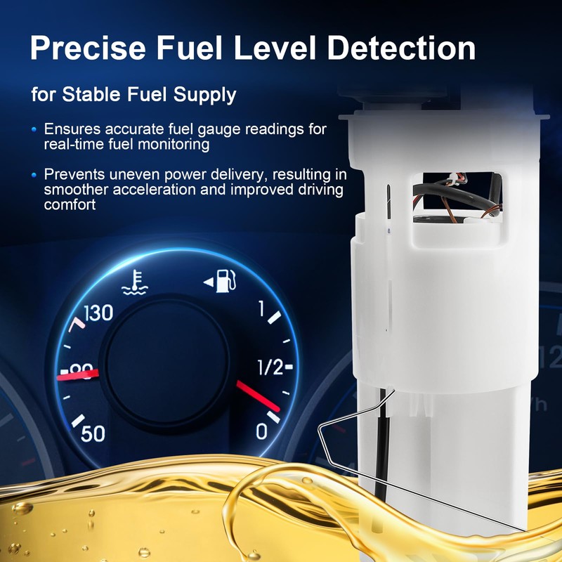 Electric Fuel Pump Assembly Replacement Compatible with Dodge Ram 1500