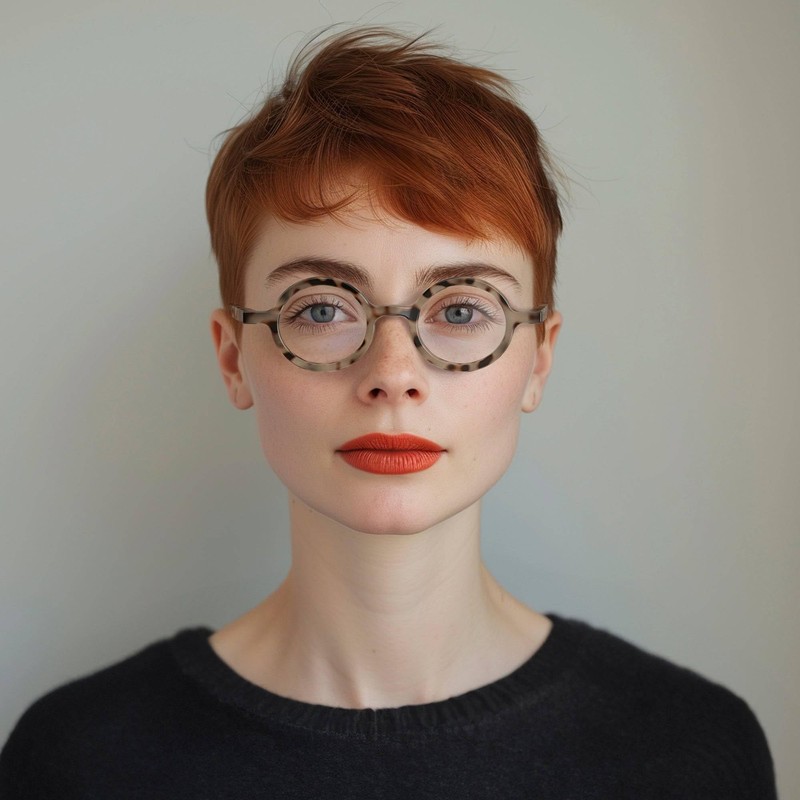 LONDON MOLE® Moley blue light blocking glasses | Cool round