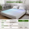 OneAmg Grounding Bed Sheet Queen Size, 95% Organic Cotton &