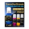 TransOurDream Tru-Sublimation Ink Auto Refilled for Epson Eco Tank Inkjet
