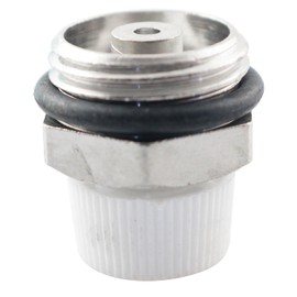 LQ Industrial 1/2inch External Thread Manual Radiator Bleed Valve Nickel Plated Brass Plug Valve Suitable for Radiator Heating System