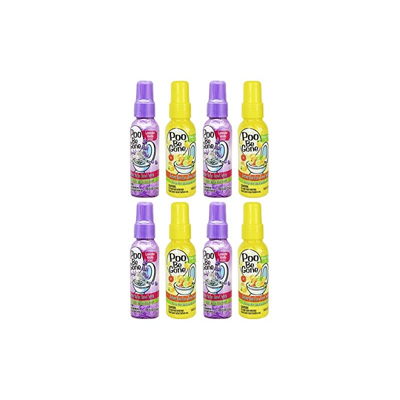 Set of 8 Stinky Bowl Spray 1.85oz - Before You