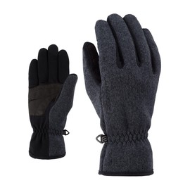 Ziener Imagio Men's Outdoor Gloves available in Black Melange - Size 9.5