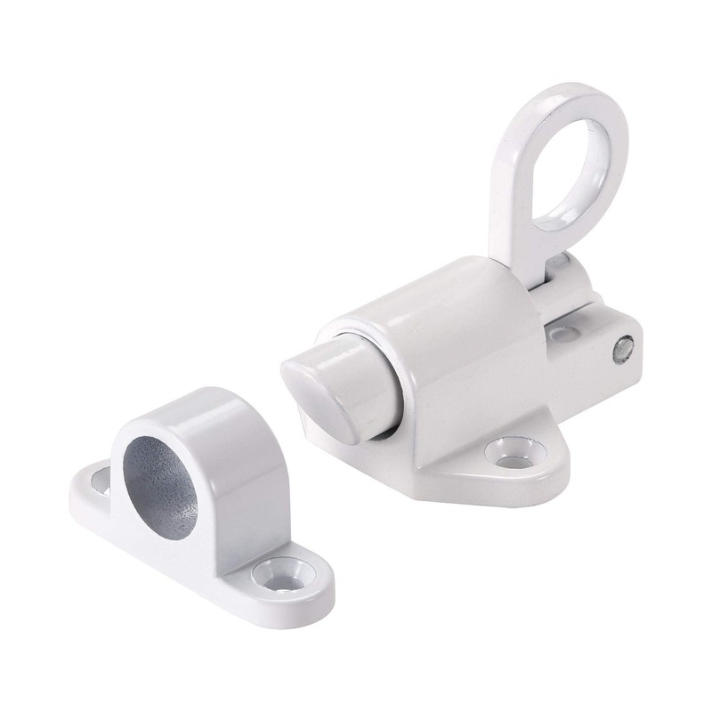 sourcing map Door Spring Bolt, Aluminum Alloy Security Automatic Window