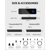 BEQOOL Wireless HDMI Transmitter and Receiver - 4K Decoding 1080P